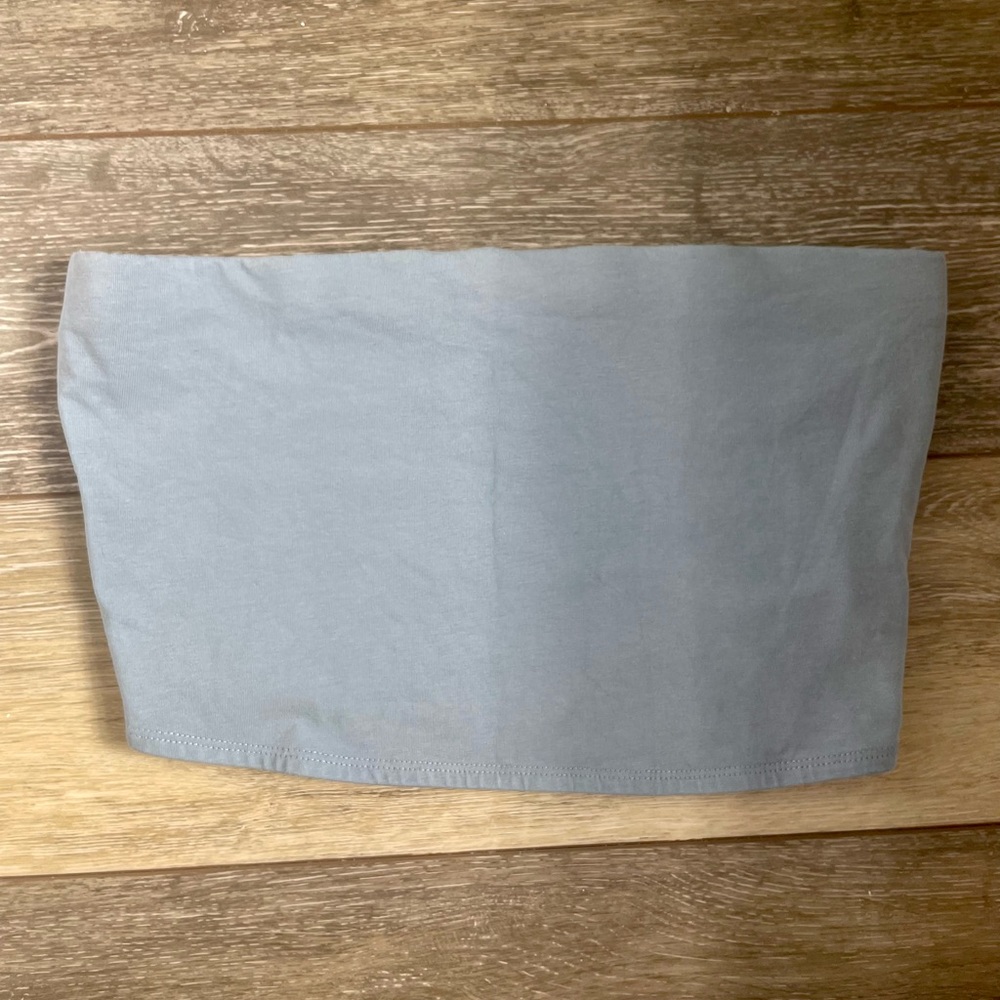 H&M blue tube top
